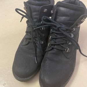 Black Combat Boots